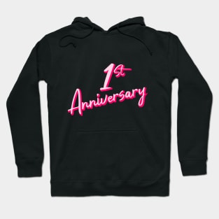 1st Anniversary Pinky Hoodie